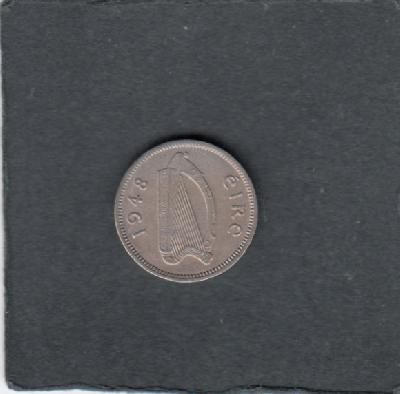 Beschrijving: 3 Pence  HARE 